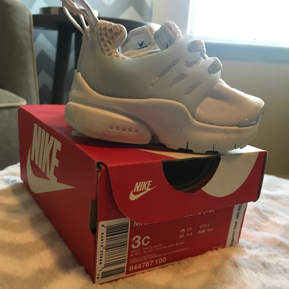nike presto size 3